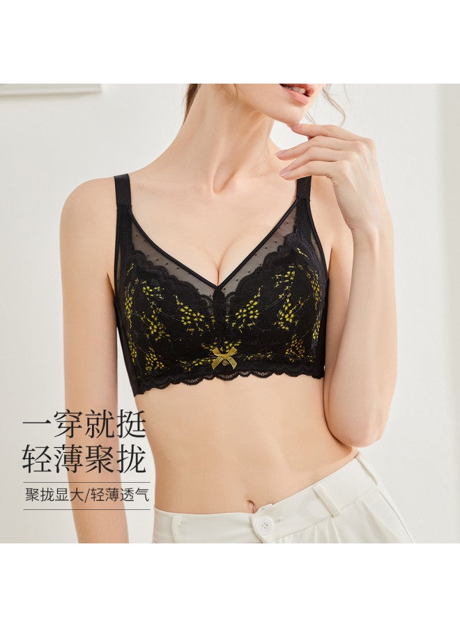 Fenton lightweight Bralette - Breathable Slim-fit Plus Size Supportive Wireless Bra For Women - Image 3