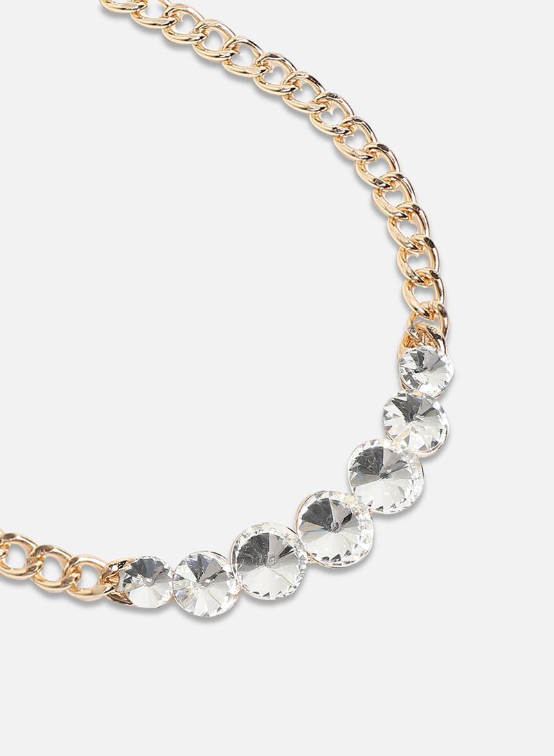 SOHI Aurora Whisper Collar Artificial Necklace Jewellery  - Image 2