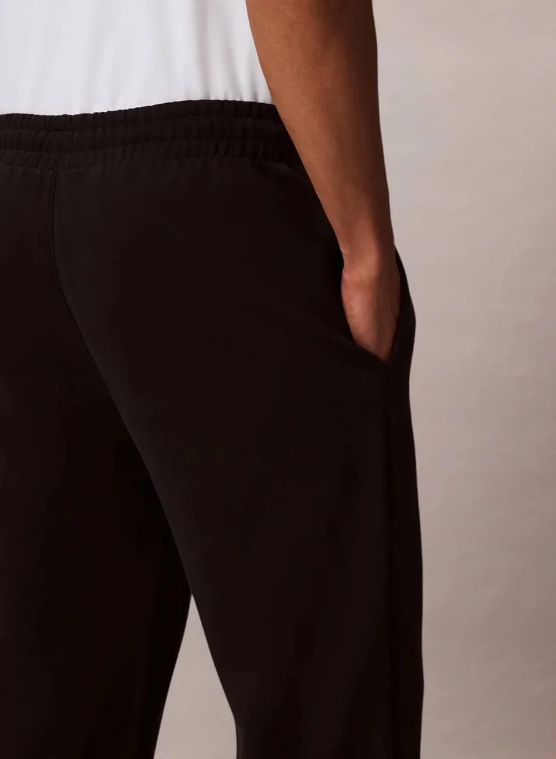 Calvin Klein Jeans Black French Terry Joggers for Men | Best Price UAE