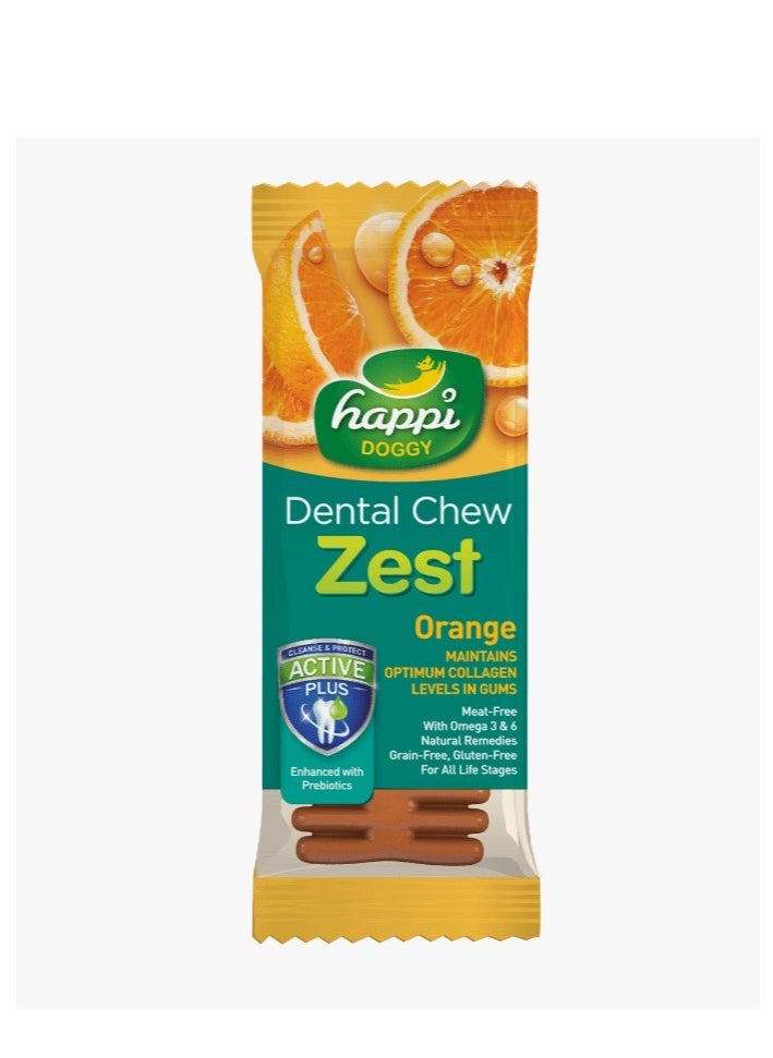 Happi Doggy Dental Chew Zest-Orange - pzsku/Z0F980D260E7ADD4917BAZ/45/_/1712061485/82c8e368-c7f8-4522-b0b8-b1bd57b42226