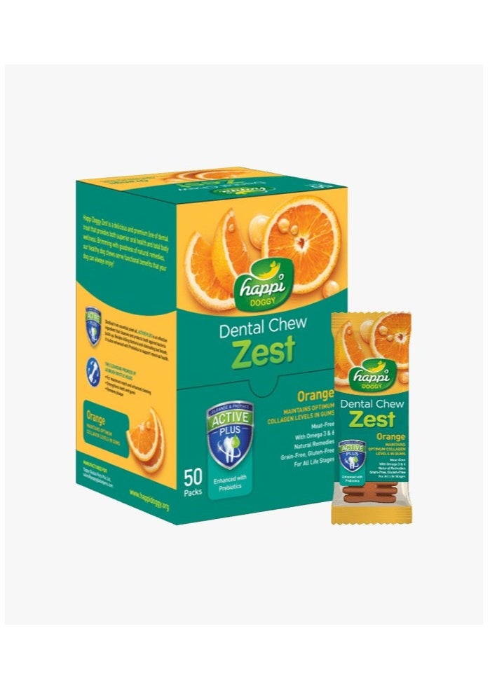 Happi Doggy Dental Chew Zest-Orange - pzsku/Z0F980D260E7ADD4917BAZ/45/_/1712061506/6dc03a0f-4425-4b97-9a70-34246b058bef