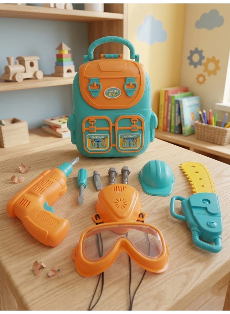 Kids Repair Tool Backpack Set - Image 2