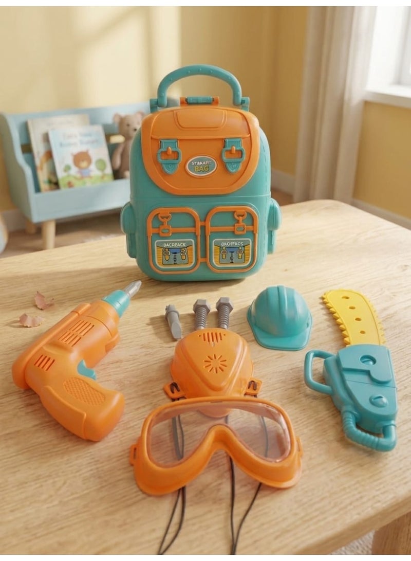 Kids Repair Tool Backpack Set - Image 1