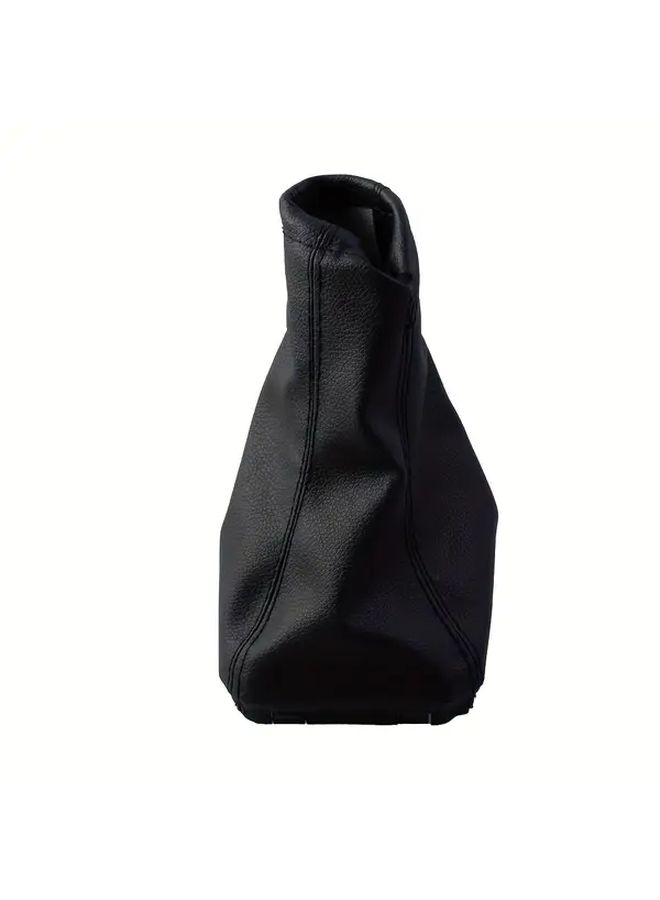5 Speed Manual Transmission Gear Shift Knob Stick With Dust Jacket Boot Cover - Image 3