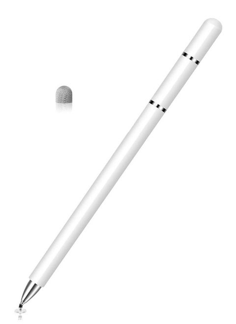 Stylus Pen Capacitive Screen Pen for Android and Apple iPad/iPad Pro/Air/Mini, White