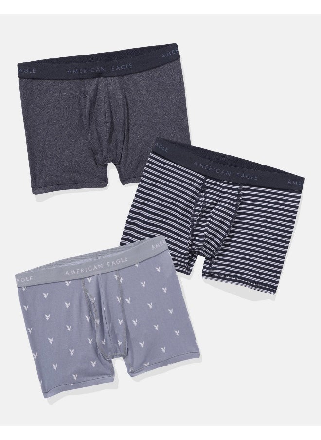American Eagle - AEO Men's 4.5" Classic Boxer Brief 3-Pack - Image 1