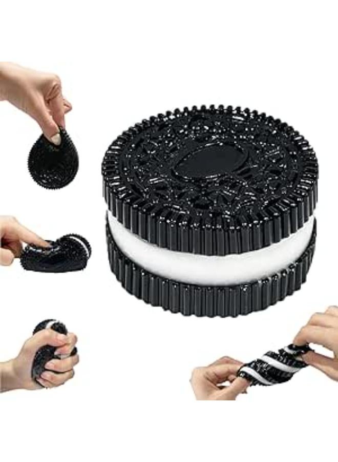 لعبة بسكويت لتخفيف التوتر - لعبة تابا الإسفنجية، كرات إسفنجية لطيفة لتخفيف التوتر، ألعاب فيدجيت، لعبة بسكويت إسفنجية فائقة النعومة لتخفيف التوتر، هدايا للأولاد والبنات (وردي)