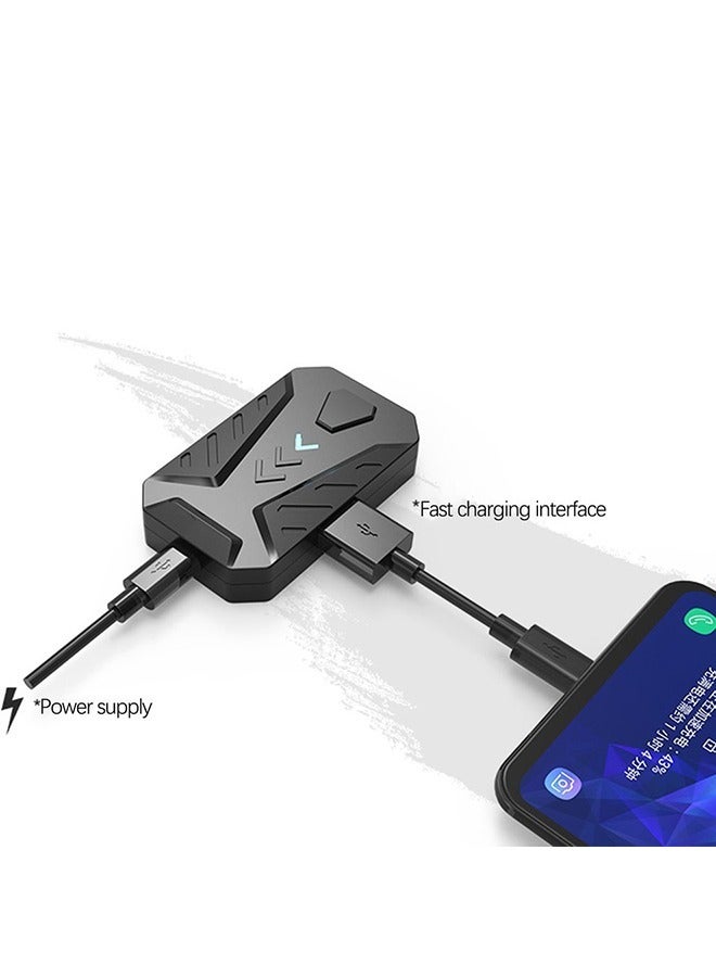 Mobile Game Controller Keyboard Mouse Adapter Mobile Game Controller Keyboard and Mouse Converter Adapter with USB Ports - Image 2