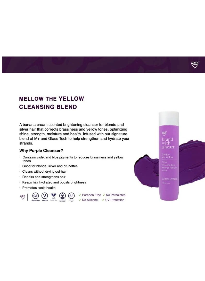 Brand With a Heart Mellow the Yellow Purple Cleansing Blend  - Image 2