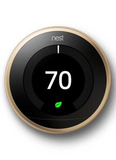 Nest Nest Learning T3032US 3rd Gen Thermostat - Brass  - Image 2