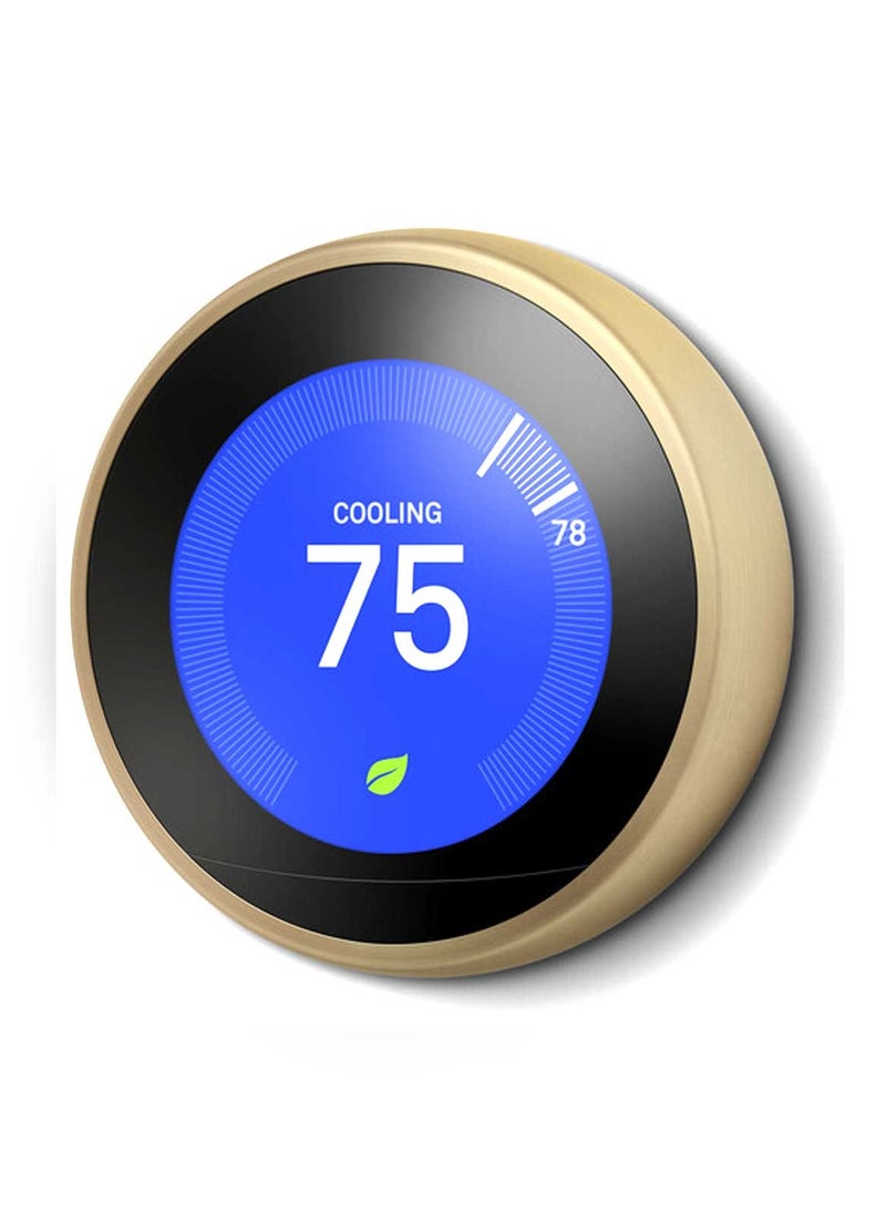 Nest Nest Learning T3032US 3rd Gen Thermostat - Brass  - Image 3