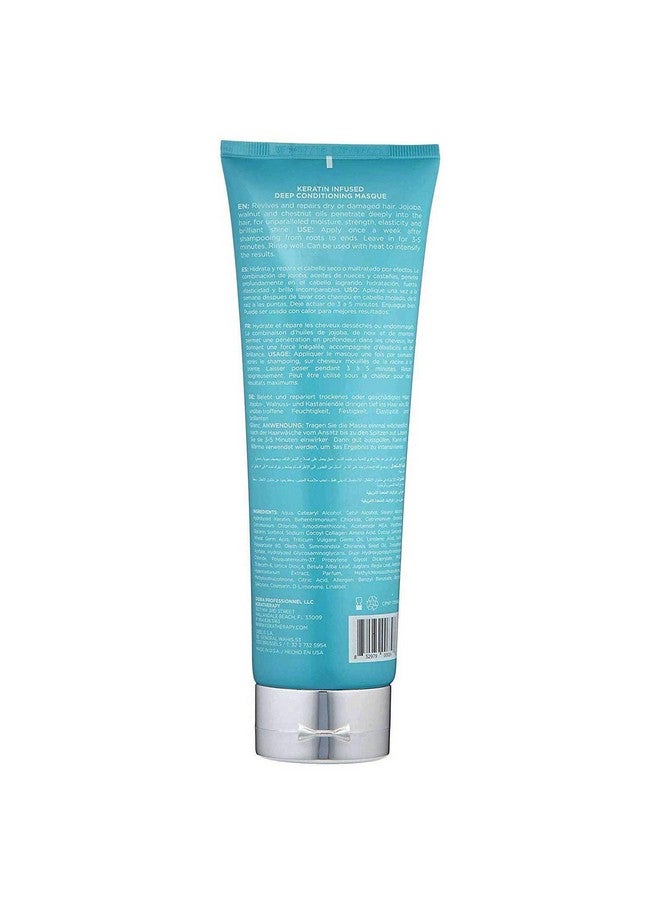 KERATHERAPY Keratin Infused Deep Conditioning Masque 8 Fl. Oz. 237 Ml Moisturizing & Hydrating Hair Treatment With Kerabond Jojoba Nettle Root Extract Wheat Oil & Persian Walnut - Image 2