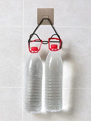 QUPET Pot Lid Rack Holder Chopping Board Rack with Self Adhesive Strip Sticks Strong Drill Free Extra Free Strip Pack of 1 - Image 2