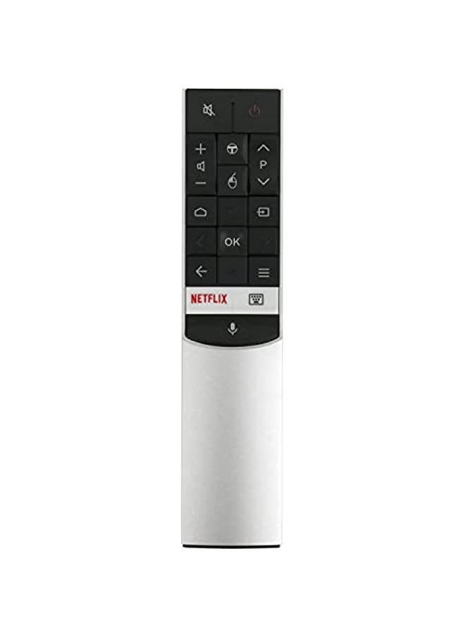 HuHa - RC602S JUR1 Voice Search Remote Control with Netflix button fit for TCL C70 and P60 series,Xclusive X1 - Image 1