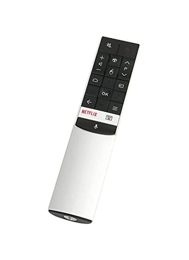 HuHa - RC602S JUR1 Voice Search Remote Control with Netflix button fit for TCL C70 and P60 series,Xclusive X1 - Image 1
