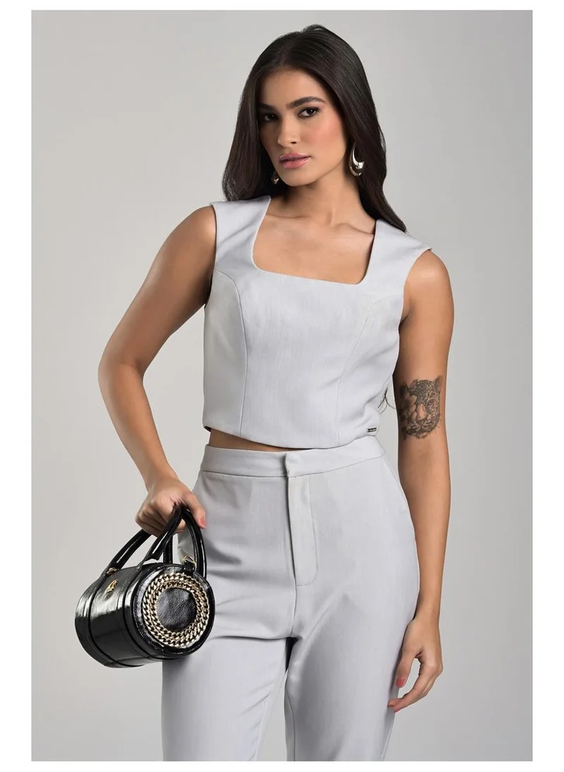 Carmen Steffens  Cylindrical Black Leather Bag for Women | Best Price UAE