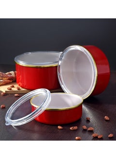 Bonera طقم حاويات تخزين مكون من 6 قطع متعدد الاستخدامات مع غطاء  - Image 1