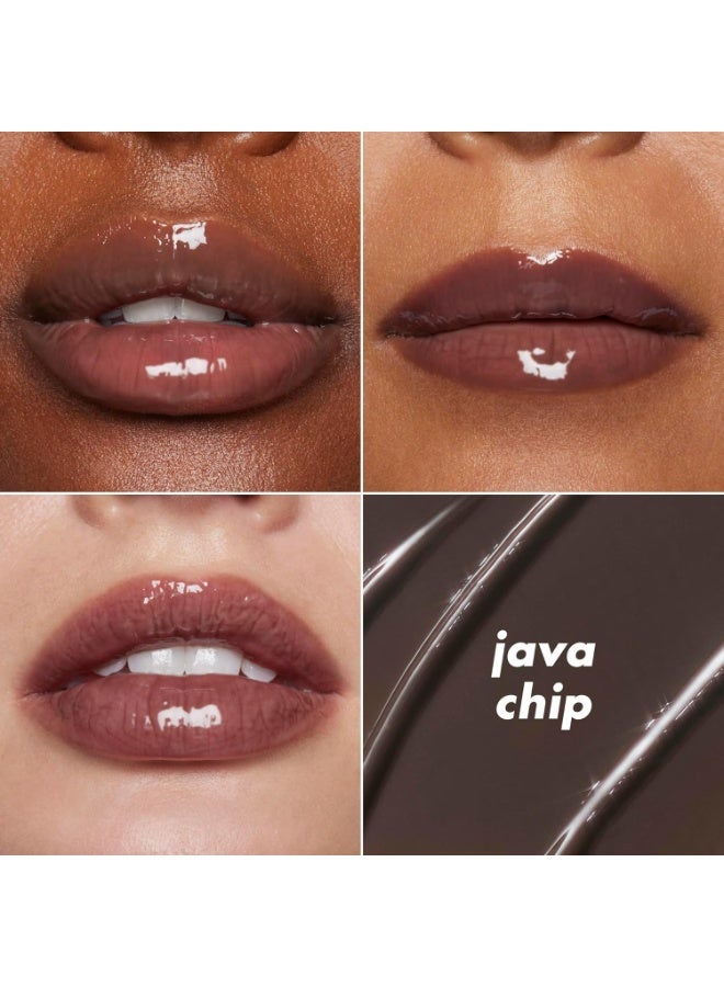 إلف مرطب شفاه جلو ريفايفر، مرطب شفاه ملون لإضفاء لمسة نهائية لامعة وشفتين ناعمتين ومرنتين (جافا تشيب) - Image 2