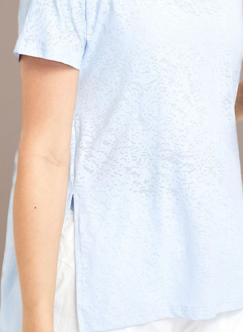 THUGFIT LeapSweep Ladies T-Shirt - Blue