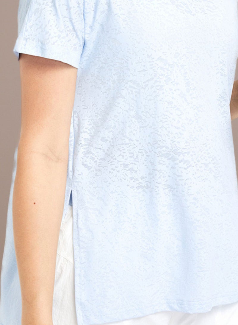 THUGFIT LeapSweep Ladies T-Shirt - Blue - Image 2