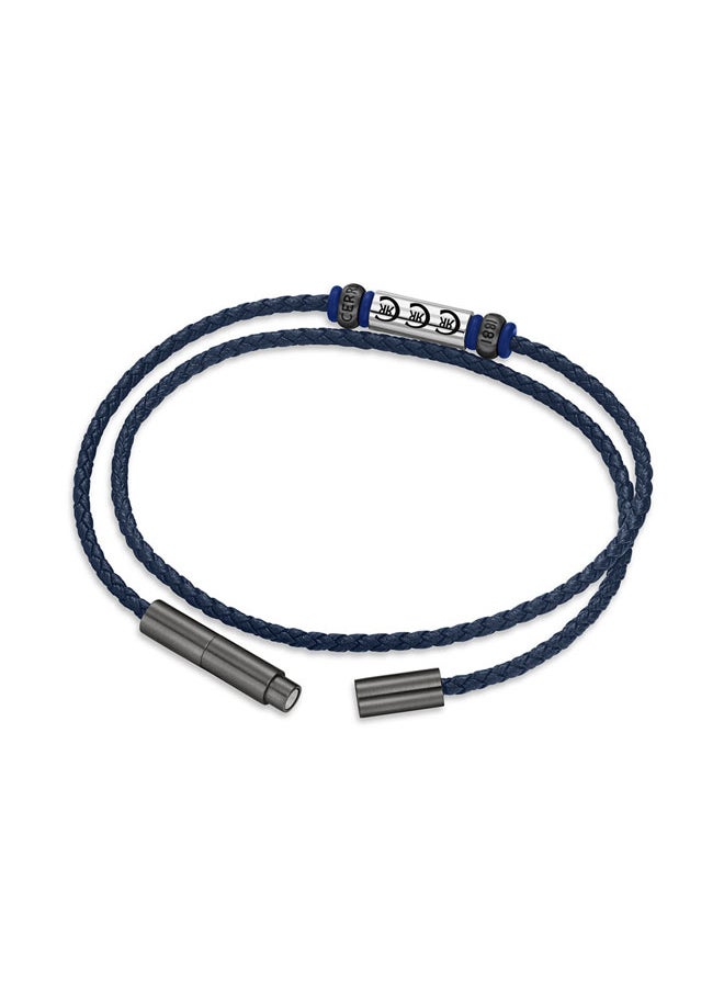 CERRUTI 1881 - Grey Gents Bracelet â€“ Contemporary and Sophisticated Bracelet - Image 1