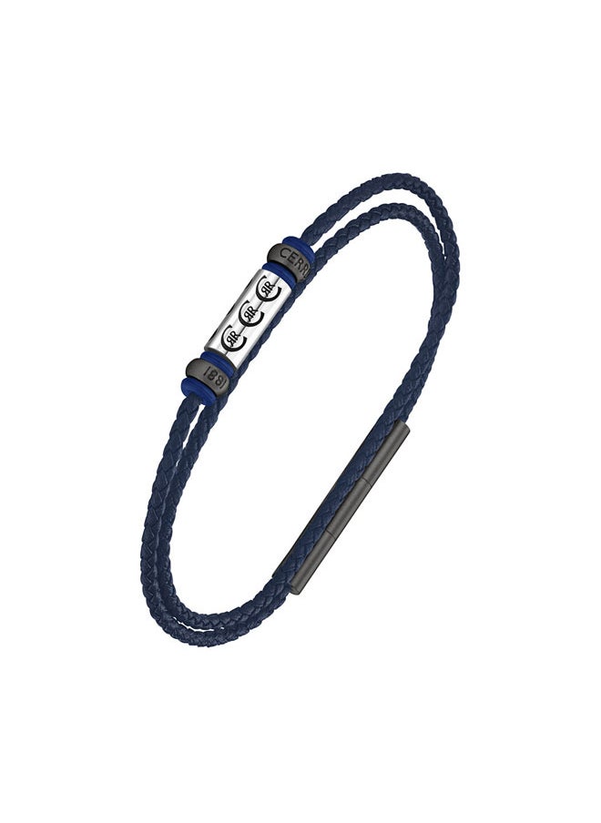 CERRUTI 1881 - Grey Gents Bracelet â€“ Contemporary and Sophisticated Bracelet - Image 1