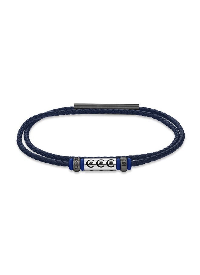 CERRUTI 1881 - Grey Gents Bracelet â€“ Contemporary and Sophisticated Bracelet - Image 1