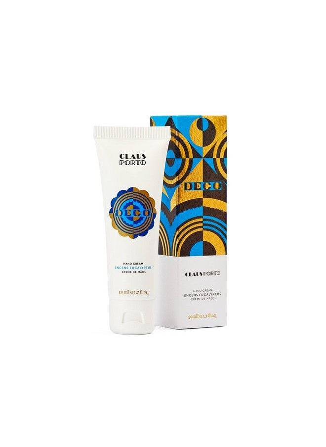 Claus Porto - Deco Hand Cream Encens Eucalyptus 1.7 Fl Oz - Image 1