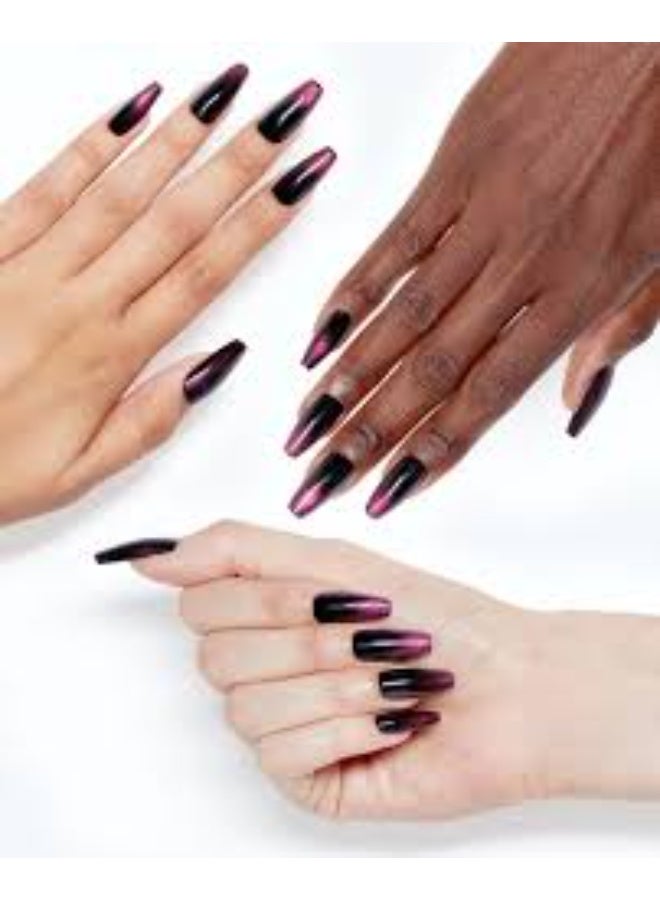 Opi xPress/On False Gel-Like Nails Color Swipe Night Nail Polish x30 - Image 4