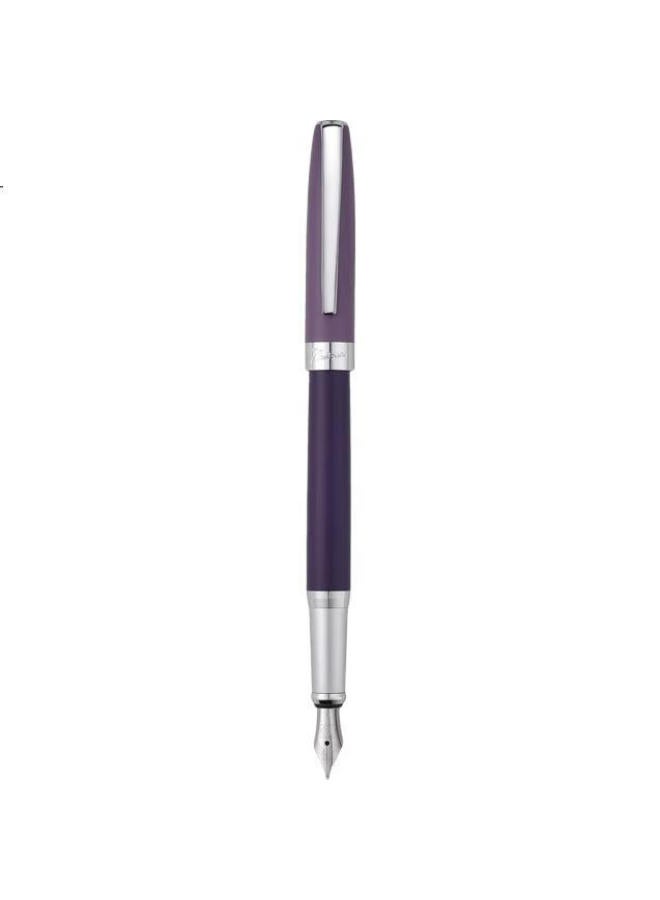 Pimio 755 Colmar Series Fountain Pen Business Office Gift Pen For Men And Women Birthday Gift Student Adult Calligraphy Pen Ink Pen 0.5Mm Matte Purple - Image 3