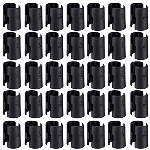Apoulin Wire Shelf Clips - 50Pack Wire Shelving Shelf Lock Clips for 1" Post Shelvings - Image 1