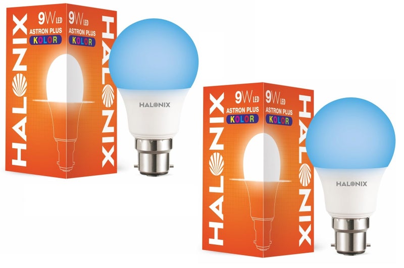 HALONIX LED BULB ASTRON PLUS 9W B22 BLUE PACK 2 - Image 4
