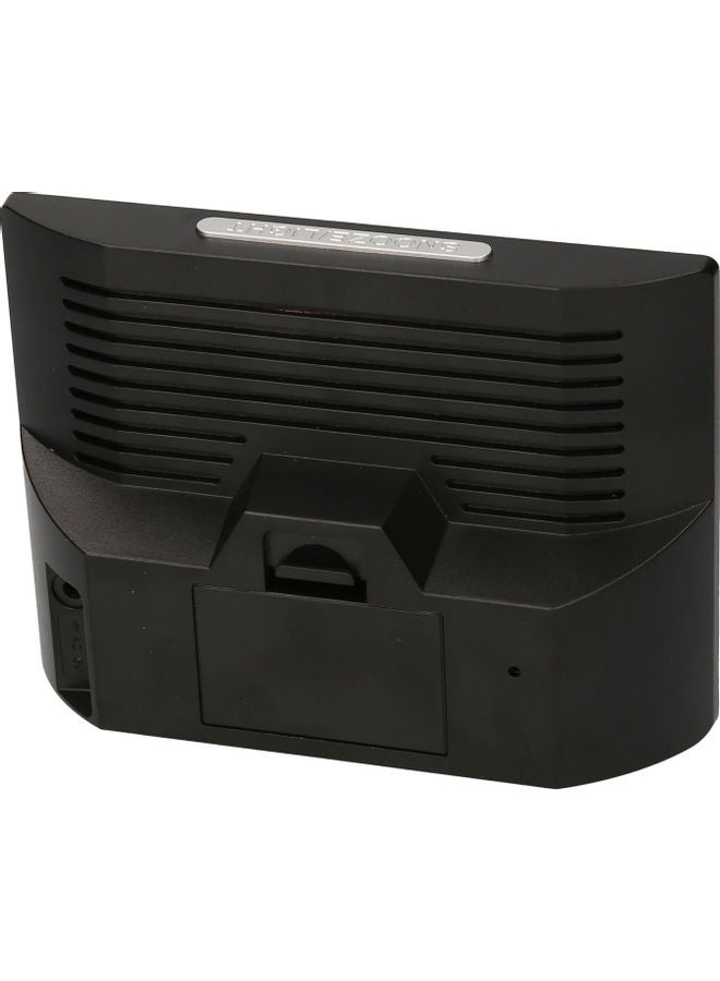 NIBEMINENT Digital Multifunctional Clock Black/White 15.5x12x9.5cm - Image 3