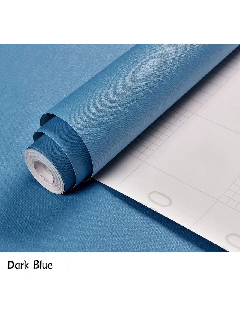 Bluejw Self-Adhesive Wallpaper Waterproof And Moisture-Proof Washable Wallpaper Solid Color Stickers For Bedroom Living Room Background Wall 10x0.6meter  - Image 1