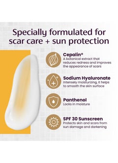 ميديرما كريم الندبات بلس SPF 30، واقي من الشمس، يحمي من أضرار الشمس، يقلل من ظهور الندبات، 40 جرام، (2 × 20 جرام)  - Image 3