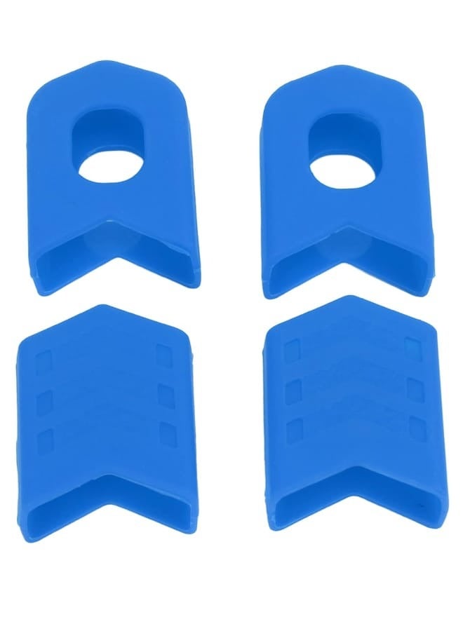 fashionhome 4-Pieces Bike Crankset Protector Sleeve Cover Bicycles Crank Protective Silicone Arm Boot Dustproof Waterproof Crank Arm Cover  - Image 5
