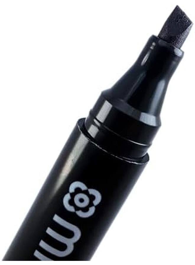 Maxi Mx 80Bl10 Permanent Marker Chisel 10 Pieces Black - Image 3