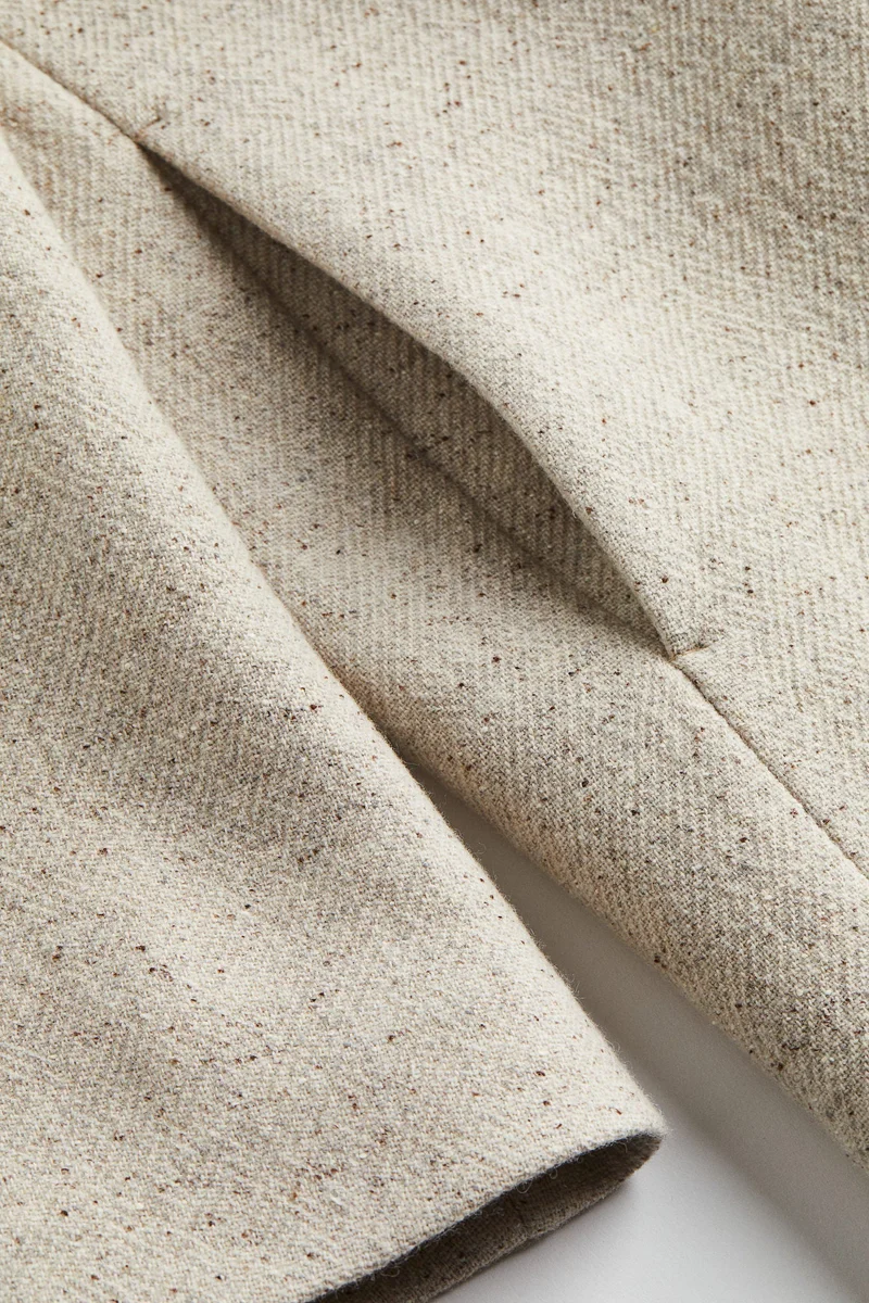 اتش اند ام جاكيت من مزيج الصوف