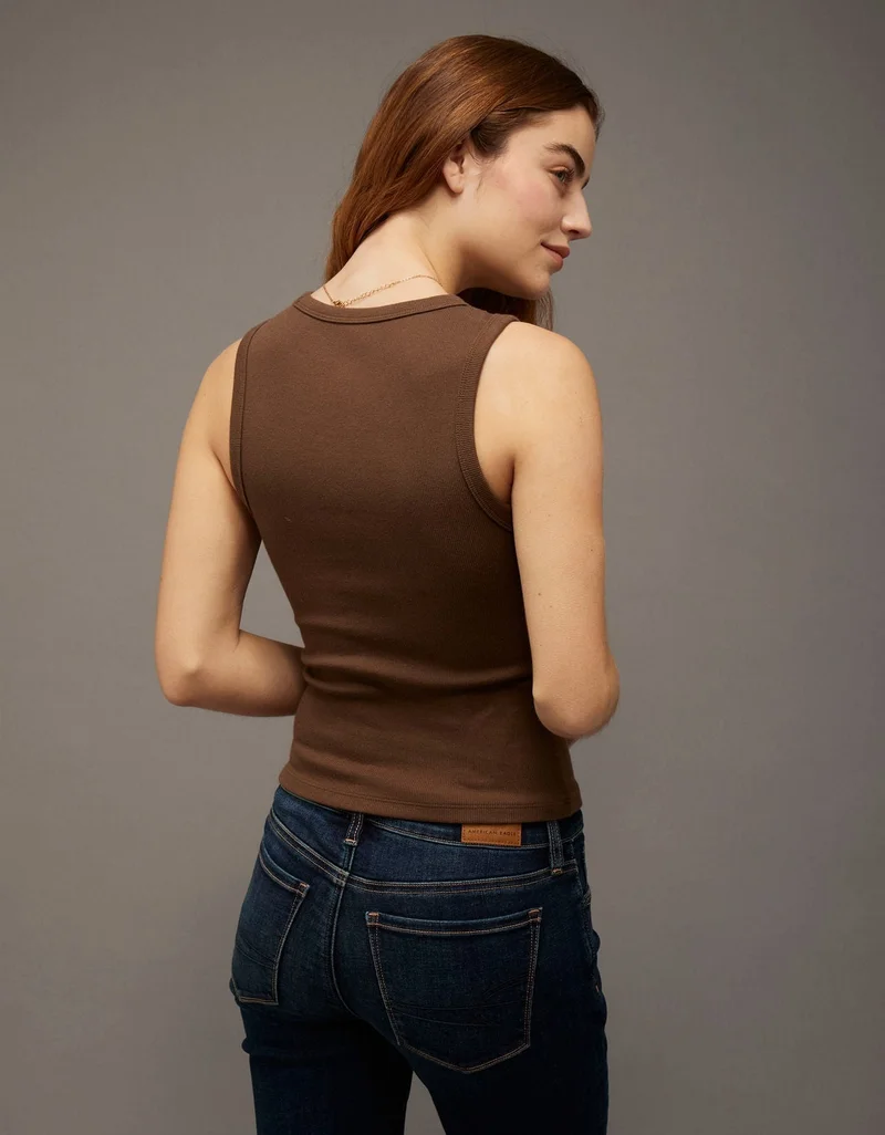 American Eagle  AE Main Squeeze Muscle Tank Top for Women | Best Price UAE