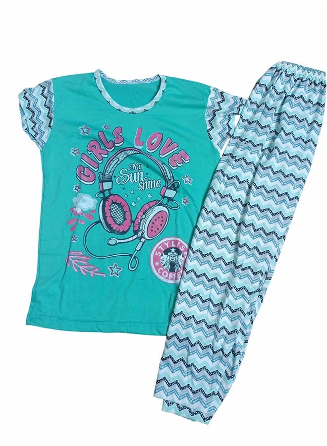 Regular Fit Short Sleeve Set - 2 Pieces 4