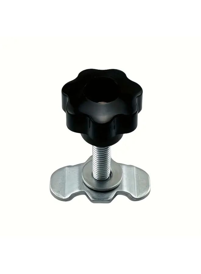 M8x20 Silvery Threaded Stud Plastic Star Knob Grip Handle For Cargo Control Fastening - Image 5