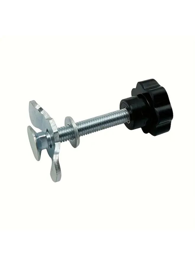 M8x20 Silvery Threaded Stud Plastic Star Knob Grip Handle For Cargo Control Fastening - Image 2