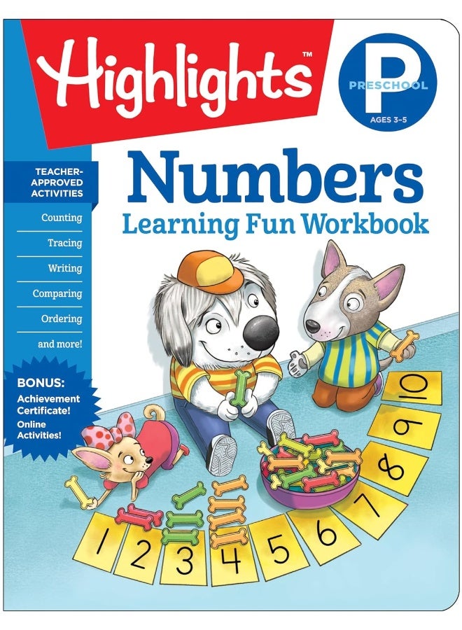 Preschool Numbers: Highlights Hidden Pictures 
