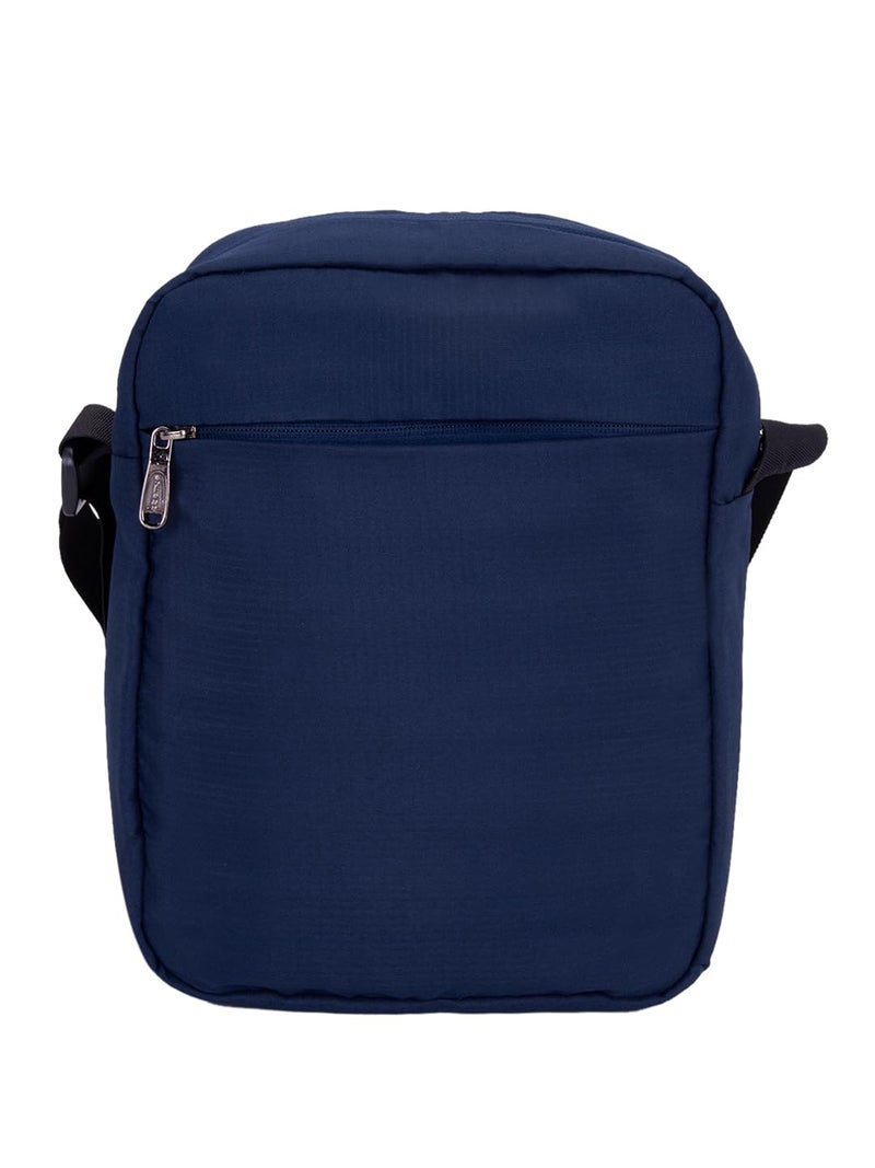 COSMUS Stitchwell Cross Body Sling Bag - Shoulder Side Bag - Multipurpose - 10 Inch Tablet/Ipad Sling Bag (Navy Blue & Red, Men) - Image 5