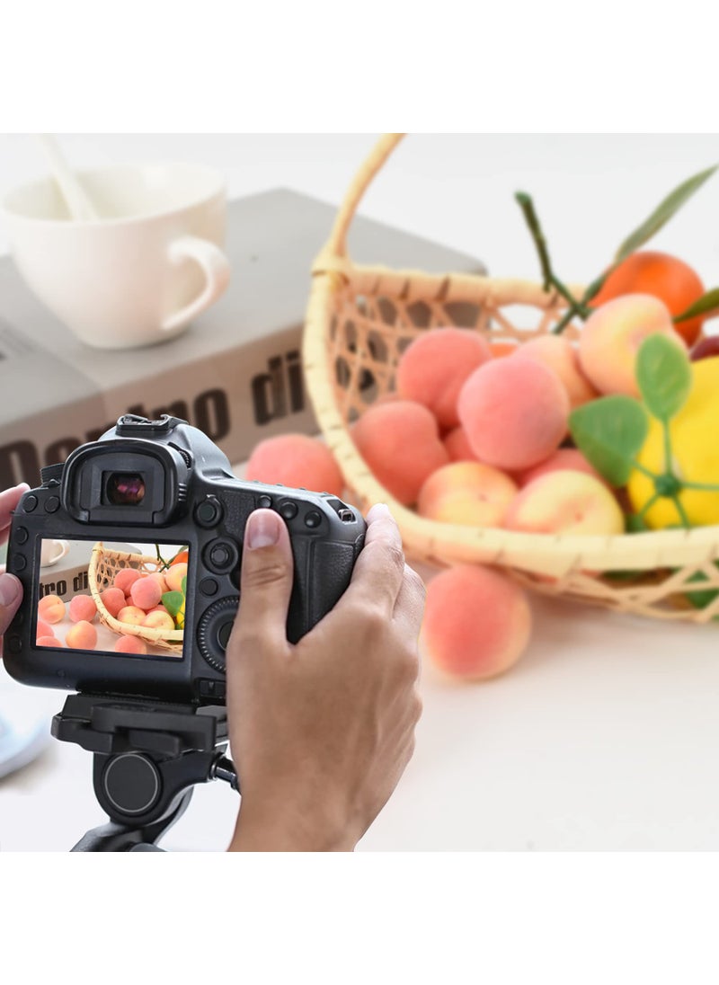 HAIOPS HAIOPS 20PCS Mini Artificial Peach Fake Fruit Lifelike Peach for Home Kitchen D?cor  Photo Props  - Image 4