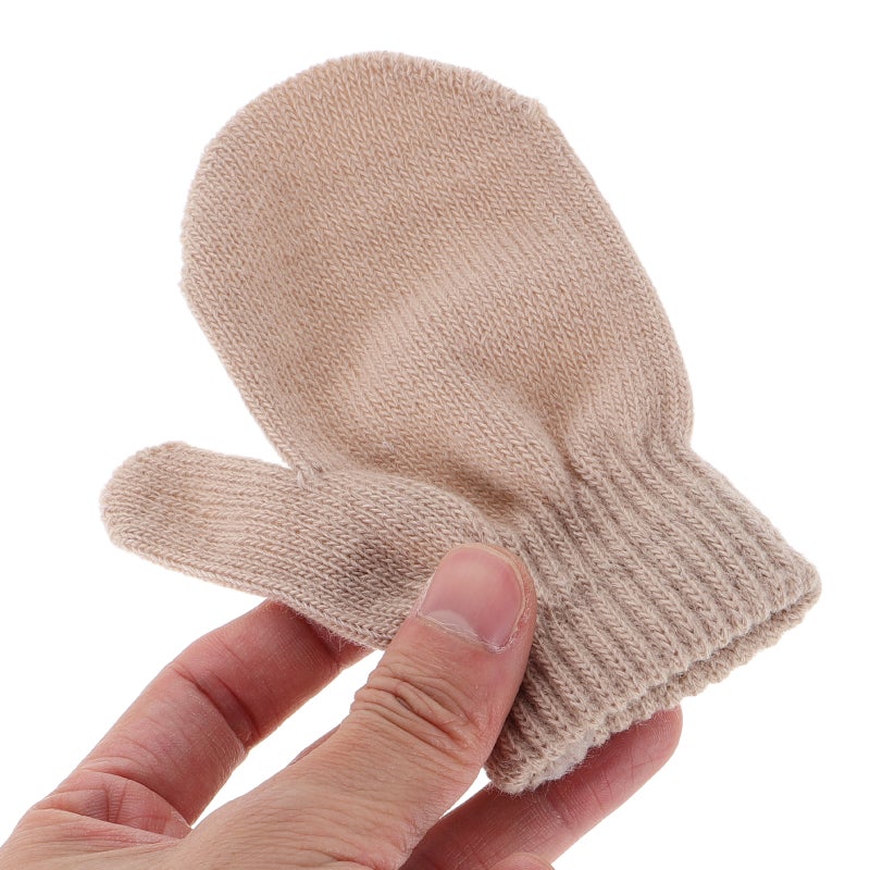 🧸 قفازات صوفية دافئة مع رباط مطاطي - Image 2