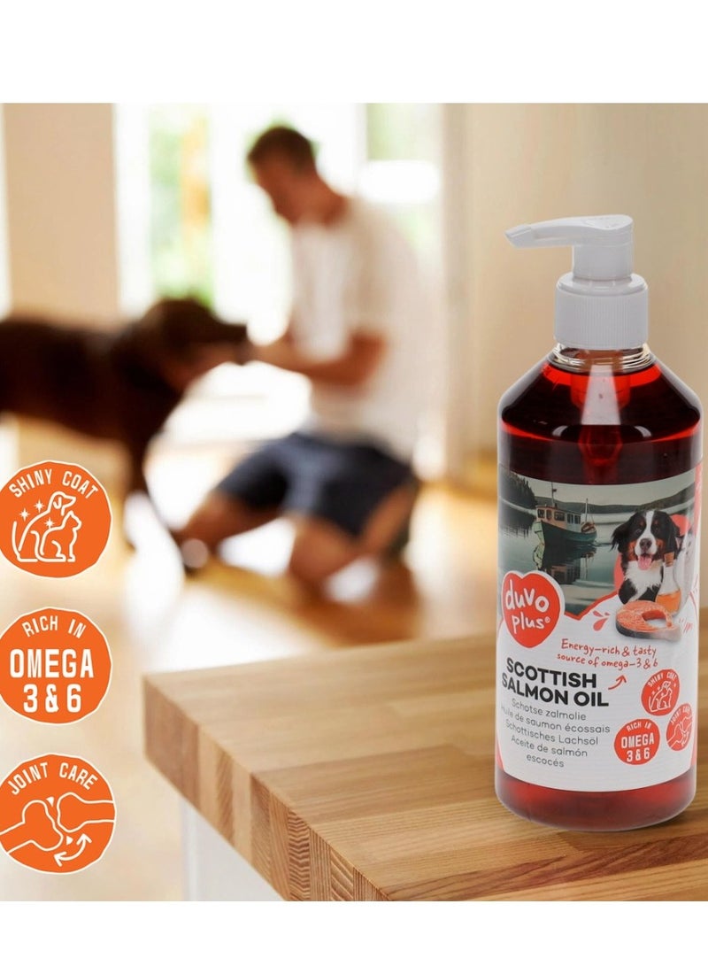 دوفو + زيت سمك السلمون الاسكتلندي للقطط والكلاب ٥٠٠ مل - Image 4