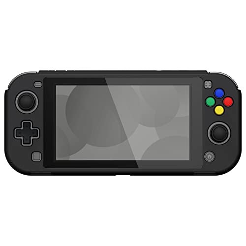 eXtremeRate PlayVital Black Protective Grip Case for Nintendo Switch Lite, Hard Cover Protector for Nintendo Switch Lite - Screen Protector & Thumb Grips & Buttons Caps Stickers Included - Image 5