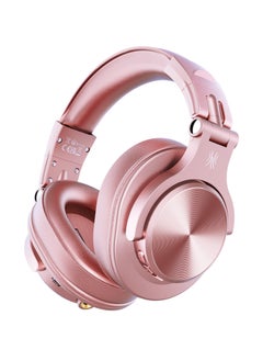 OneOdio A70 Wirless Bluetooth Over-Ear Headphone with Shareport 3.5Mm/6.35Mm Stereo Jack For Guitar Amp Computer PC Tablet Home Office Travel Pink  - Image 1