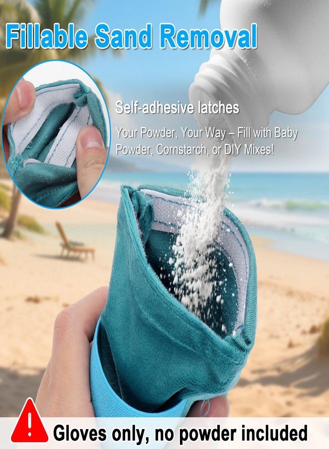 XANGNIER Sand Remover Brush Kits for Beach,Beach Vacation Essentials for Kids Women,Beach Accessories Must Haves for Summer Trip Camping Necessities&Supplies-with Hooks to Hang on The Bogg Bag,6pcs - Image 3